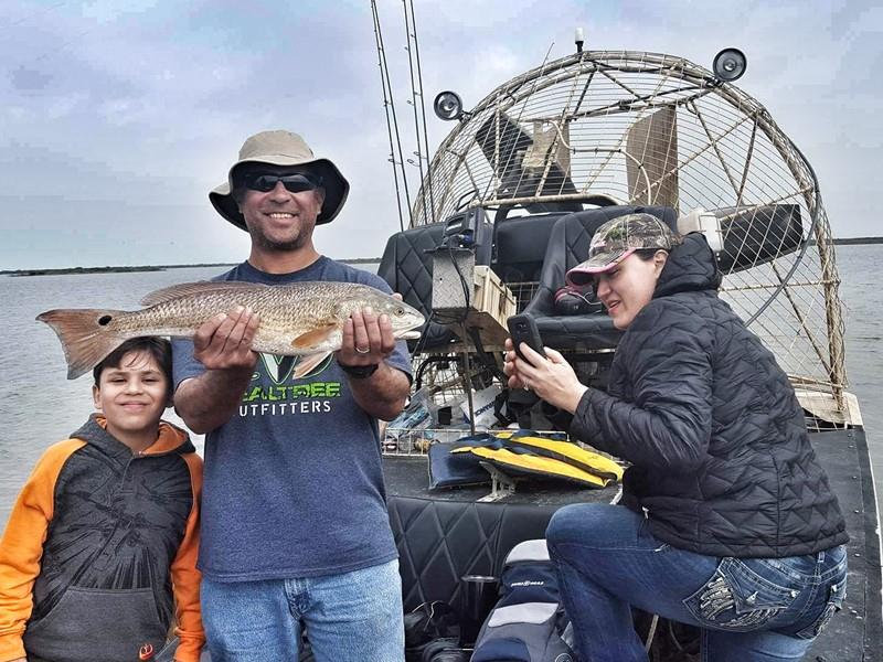 Airboat Fishing Back Lakes