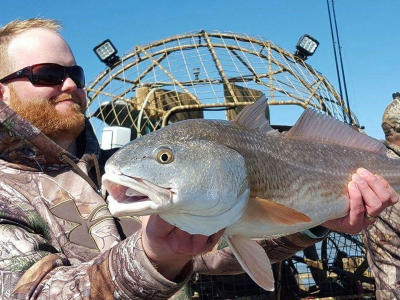Airboat Redfish Guides