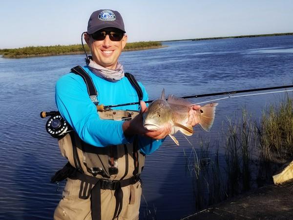 Guided Texas Gulf Coast Fly Fishing Pole Skiff Tours 